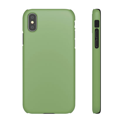 Asparagus Green iPhone Case (Slim) iPhone XS Matte Phone Case