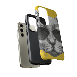 Cool Cat Portrait Android Case (Protective) Phone Case