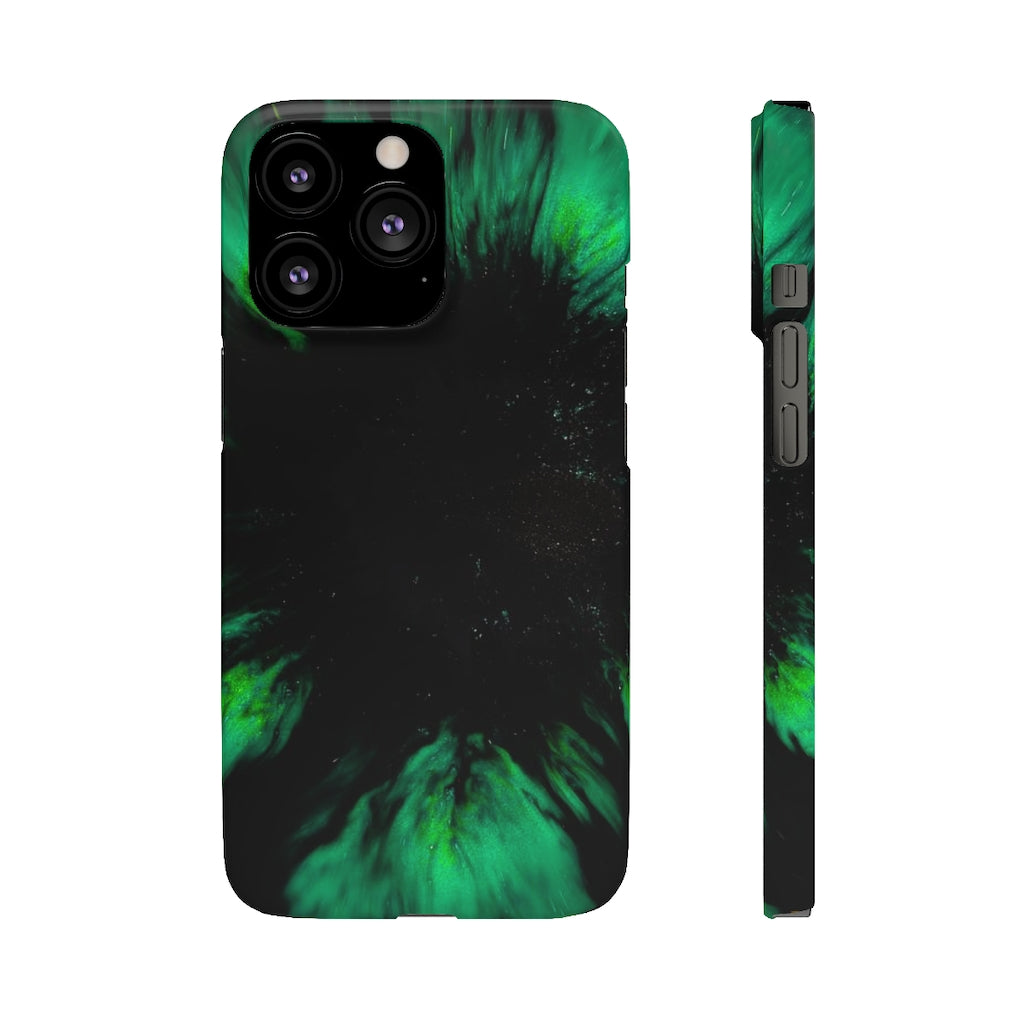 Northen Star Gaze Ink Art iPhone Case (Slim) iPhone 13 Pro Matte Phone Case