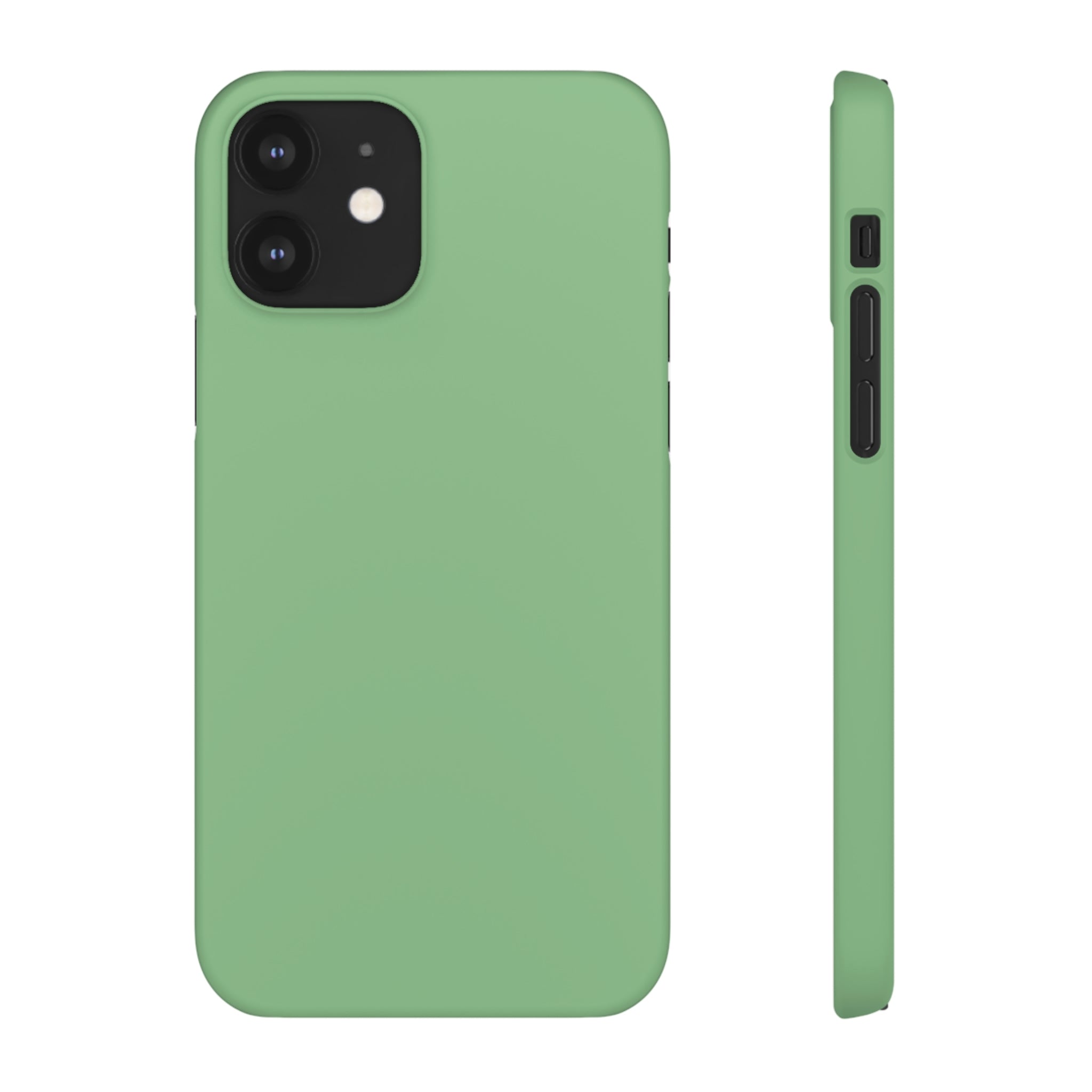 Dark Sea Green iPhone Case (Slim) iPhone 12 Matte Phone Case