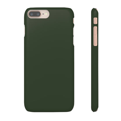 Kombu Green iPhone Case (Slim) iPhone 8 Plus Matte Phone Case