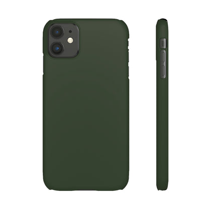 Kombu Green iPhone Case (Slim) iPhone 11 Matte Phone Case