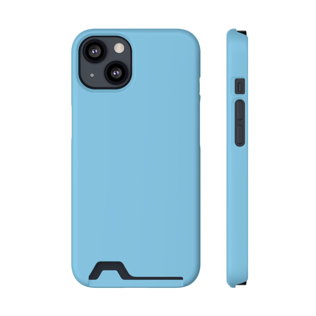 Baby Blue iPhone Case (Card) iPhone 13 Matte Without gift packaging Phone Case