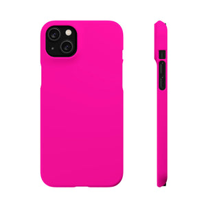 Hollywood Cerise iPhone Case (Slim) iPhone 14 Plus Matte Phone Case