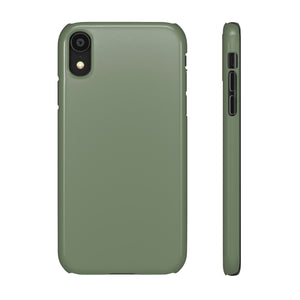 Camouflage Green iPhone Case (Slim) iPhone XR Glossy Phone Case