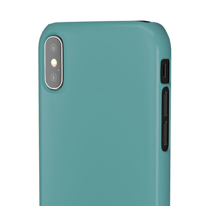 Cadet Blue iPhone Case (Slim) Phone Case