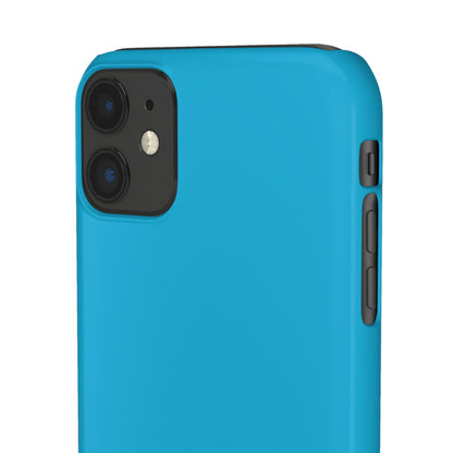 Bright Cerulean iPhone Case (Slim) Phone Case