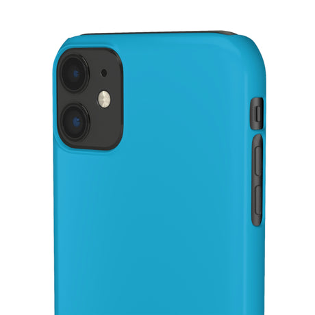 Bright Cerulean iPhone Case (Slim) Phone Case