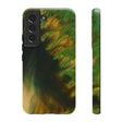 Green Forest Ink Art Android Case (Protective) Samsung Galaxy S22 Glossy Phone Case