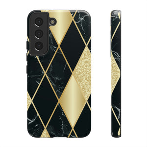 Glitter Rhombus Android Case (Protective) Samsung Galaxy S22 Glossy Phone Case