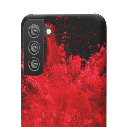 Red Explosion Samsung Case (Slim) Phone Case