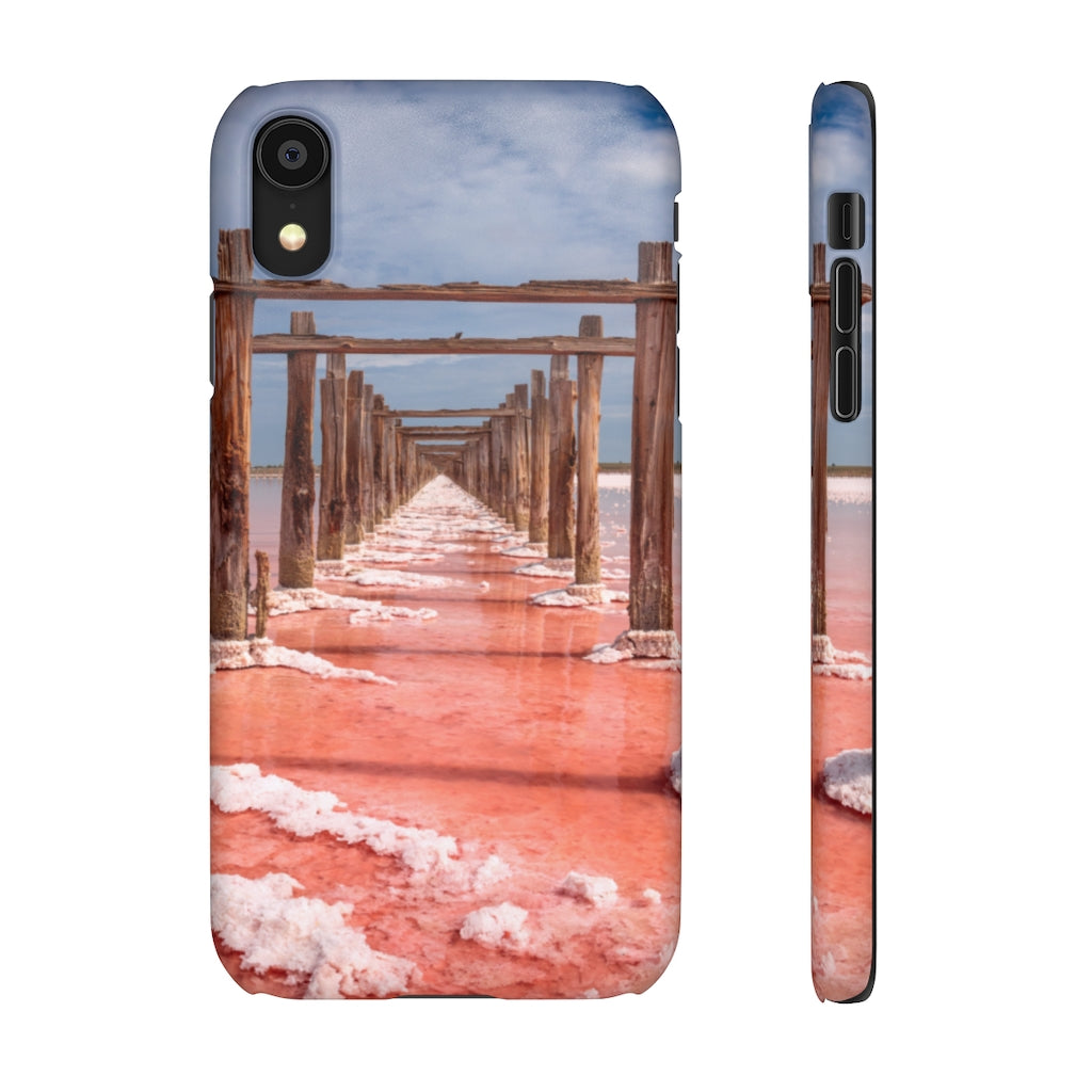 Pink Color of Salt Lake Samsung/iPhone (Slim) Phone Case