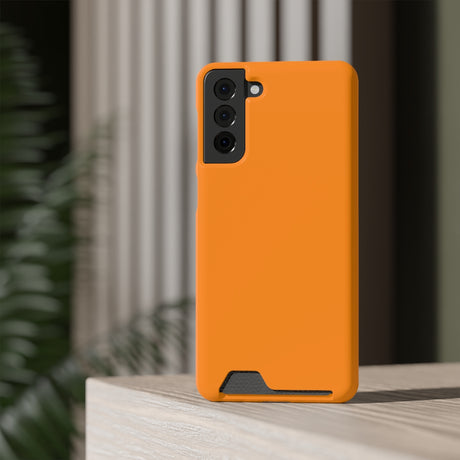 Dark Orange Samsung Case (Card) Phone Case