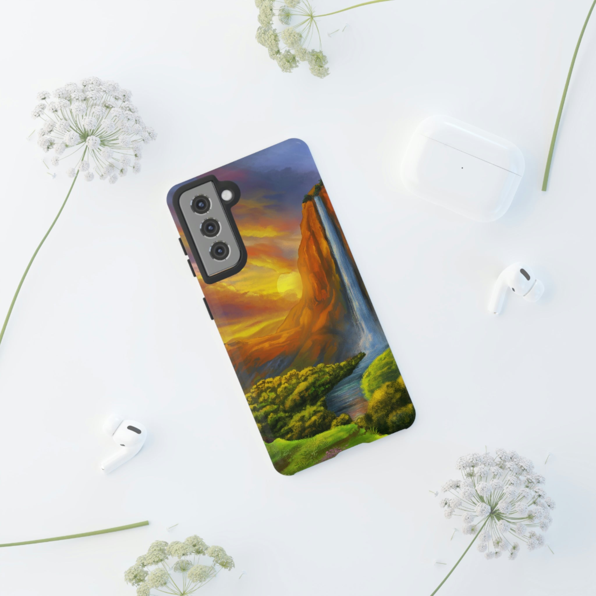 Fantasy Waterfall Android Case (Protective) Phone Case