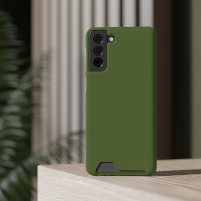 Dark Moss Green Samsung Case (Card) Phone Case