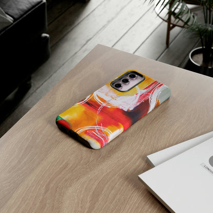 Abstract Yellow Android Case (Protective) Phone Case