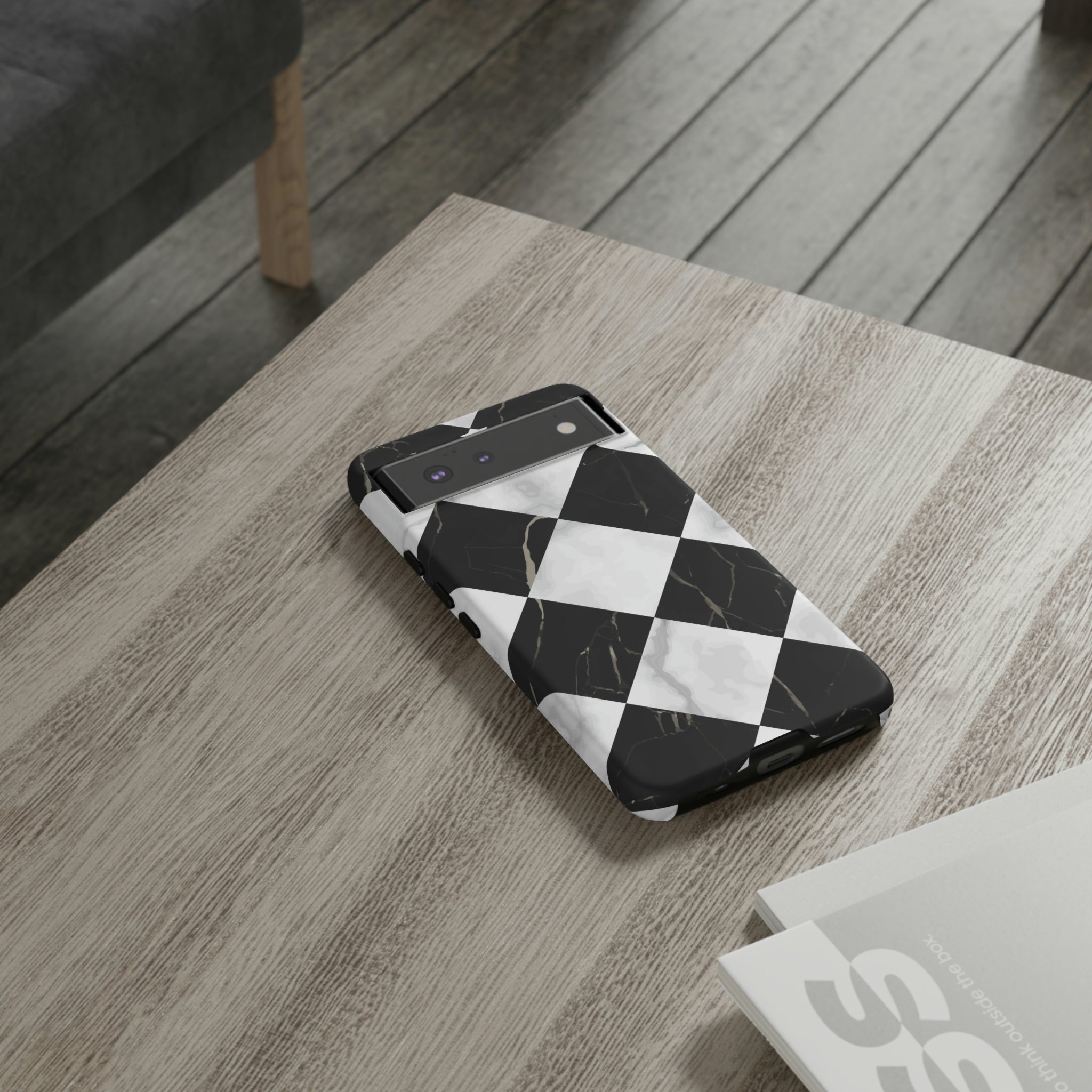 Check Marble Android Case (Protective) Phone Case