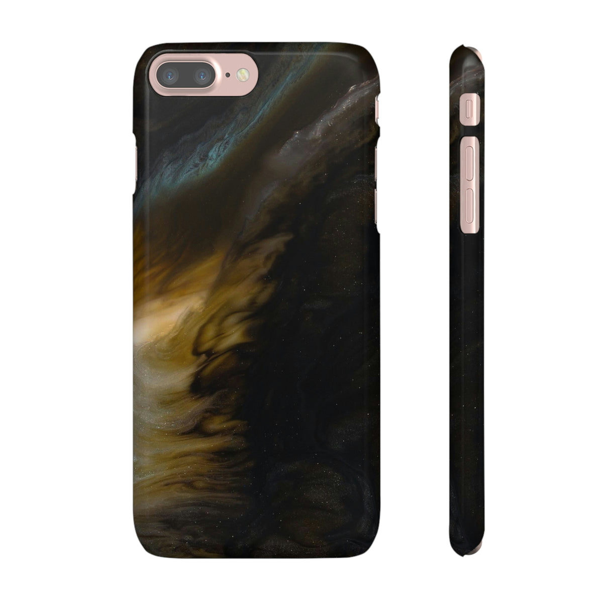 Midnight Shaddow Ink Art iPhone Case (Slim) iPhone 7 Plus Glossy Phone Case