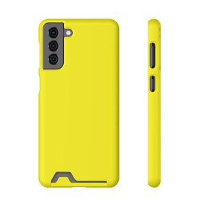 Cadmium Yellow Android Case (Card) Samsung Galaxy S21 Plus Matte Without gift packaging Phone Case