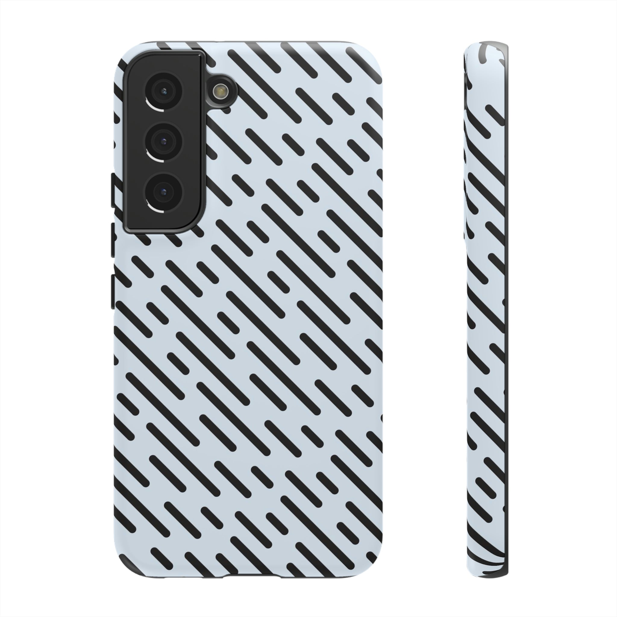 B & W Line Samsung Case (Protective) Samsung Galaxy S22 Matte Phone Case