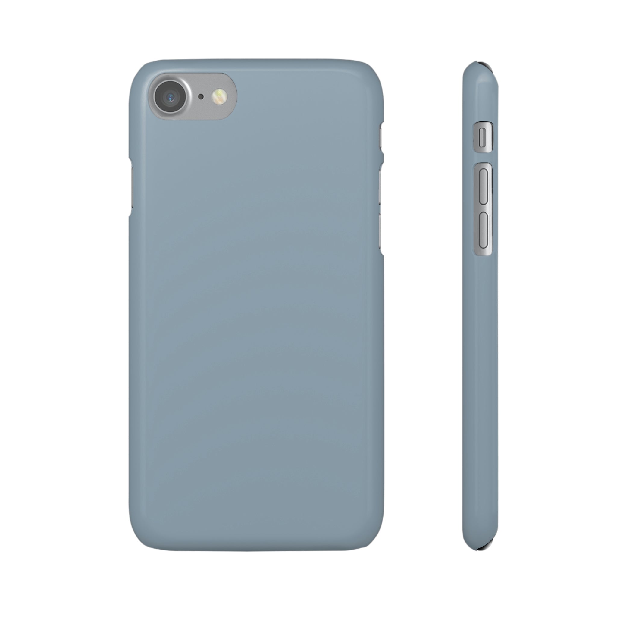 Cadet Grey iPhone Case (Slim) iPhone 7 Glossy Phone Case