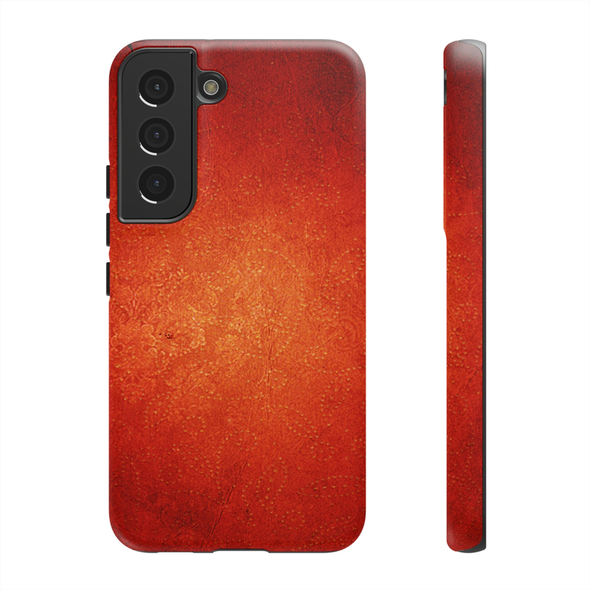 Red Grunge Android Case (Protective) Samsung Galaxy S22 Matte Phone Case