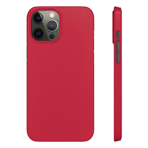 Cardinal Red iPhone Case (Slim) iPhone 12 Pro Max Glossy Phone Case