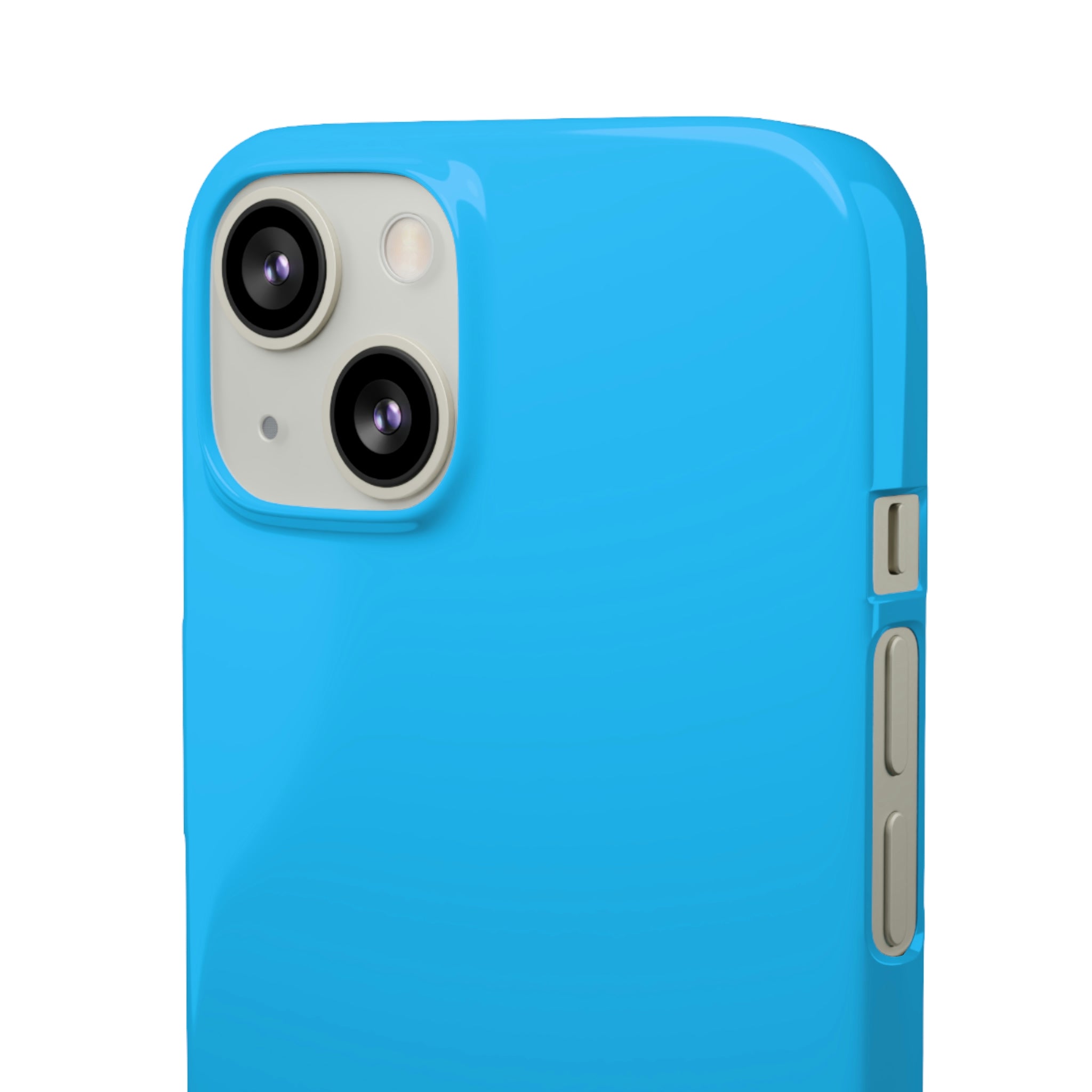 Deep Sky Blue iPhone Case (Slim) Phone Case