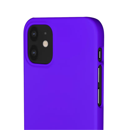 Electric Indigo iPhone Case (Slim) Phone Case