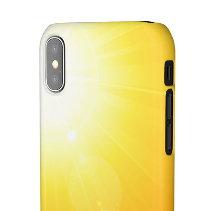 Bright Summer Sun Samsung/iPhone (Slim) iPhone XS Matte Phone Case