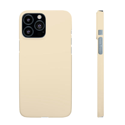 Blanched Almond iPhone Case (Slim) iPhone 13 Pro Max Matte Phone Case