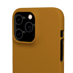 Golden Brown iPhone Case (Slim) Phone Case