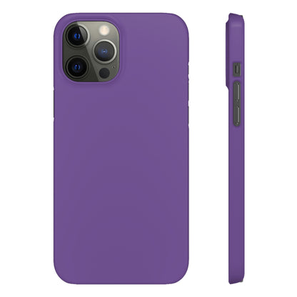 Dark Lavender iPhone Case (Slim) iPhone 12 Pro Max Glossy Phone Case