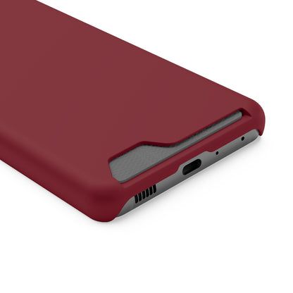 Burgundy Android Case (Card) Phone Case