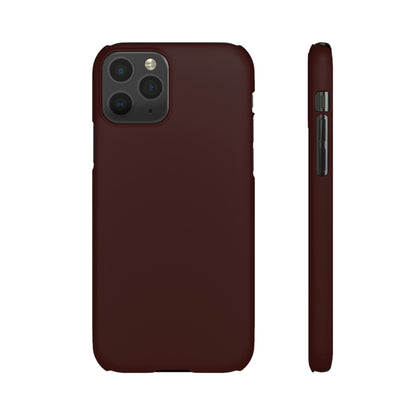 Dark Sienna Purple iPhone Case (Slim) iPhone 11 Pro Matte Phone Case