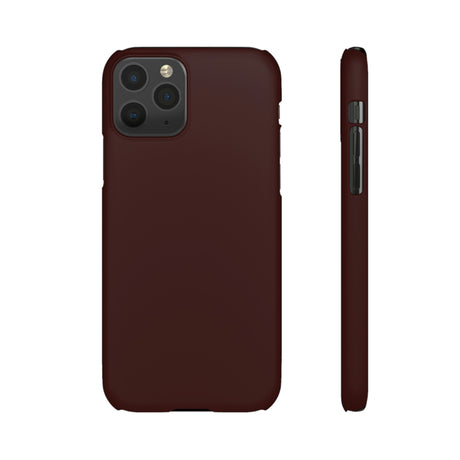 Dark Sienna Purple iPhone Case (Slim) iPhone 11 Pro Matte Phone Case