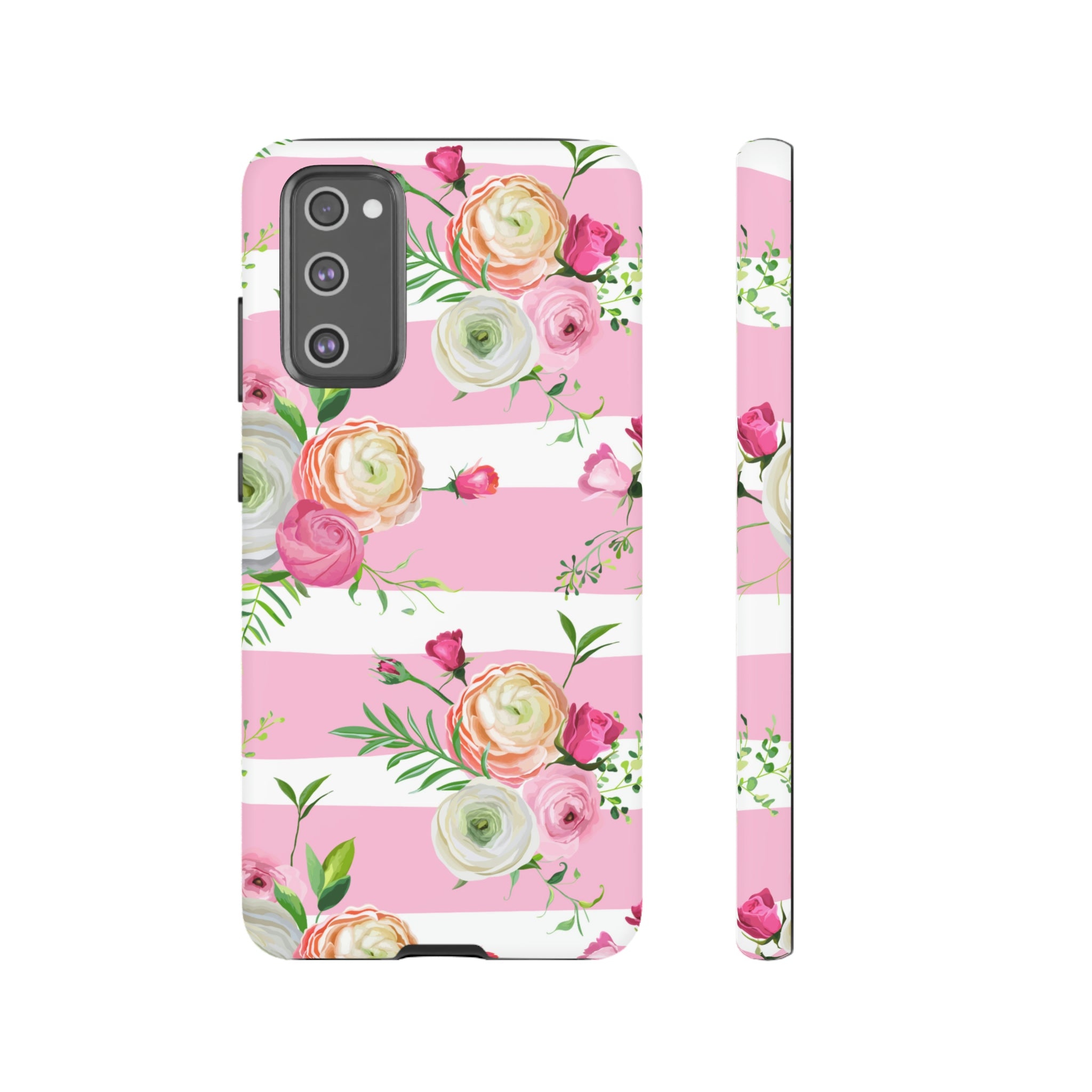 Pink Roses Android Case (Protective) Samsung Galaxy S20 FE Matte Phone Case