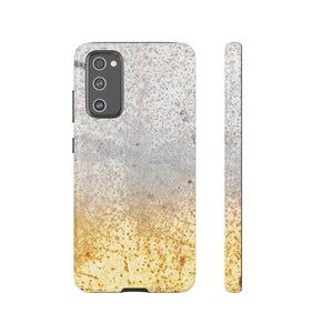 Gold Abstract Android Case (Protective) Samsung Galaxy S20 FE Glossy Phone Case