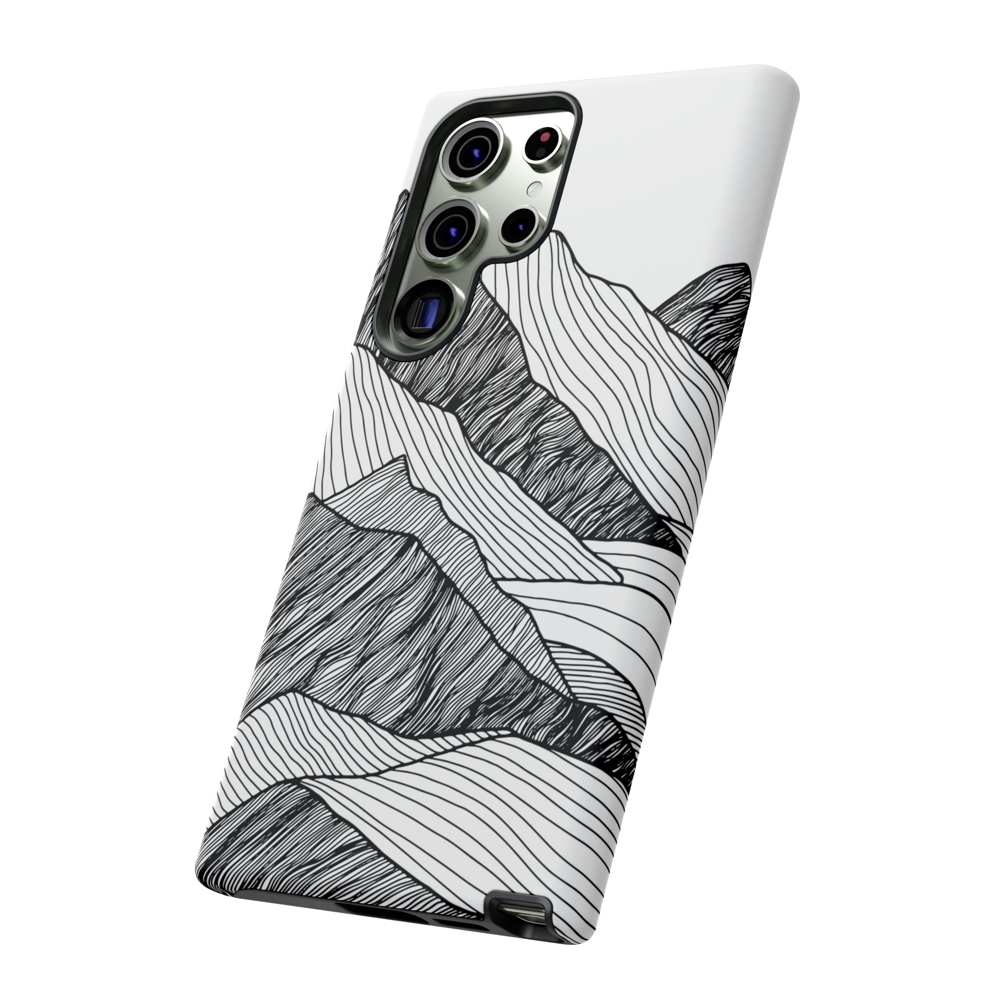 Mountain Line Art Android Case (Protective) Phone Case