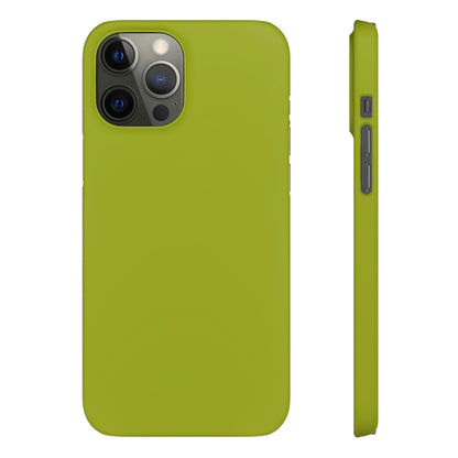 Citron Yellow iPhone Case (Slim) iPhone 12 Pro Max Matte Phone Case