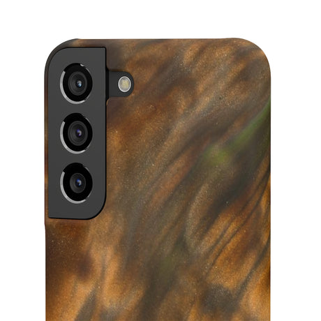 Gold Sand Ink Art Android Case (Slim) Phone Case