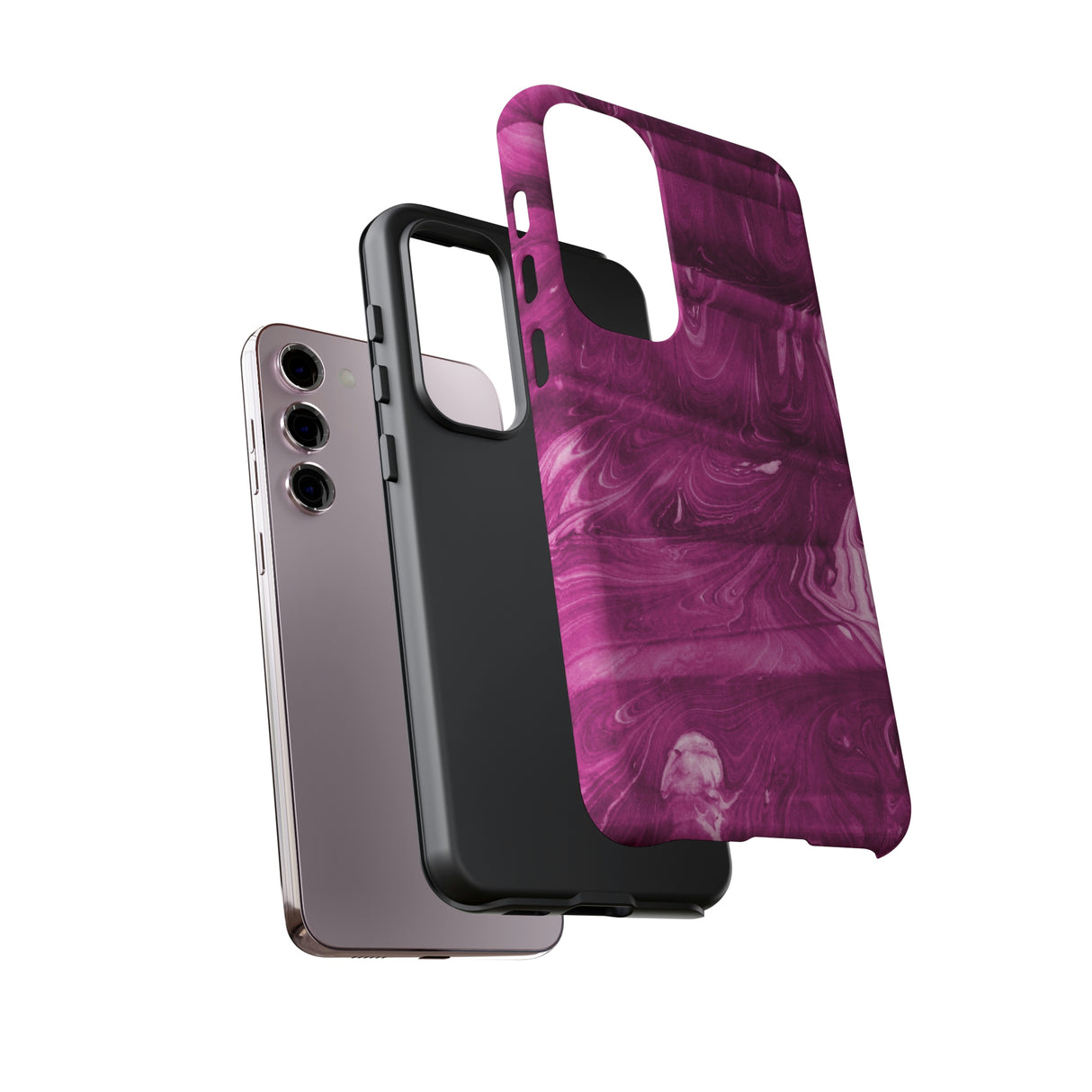 Ebru Purple Android Case (Protective) Phone Case