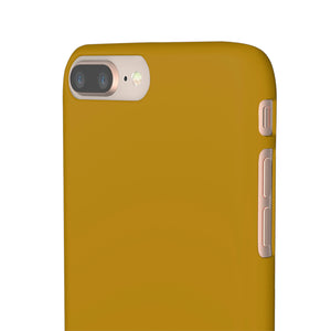 Dark Goldenrod iPhone Case (Slim) Phone Case