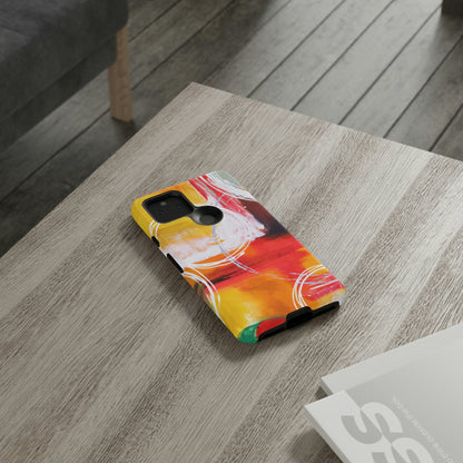 Abstract Yellow Android Case (Protective) Phone Case