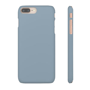 Cadet Grey iPhone Case (Slim) iPhone 8 Plus Matte Phone Case