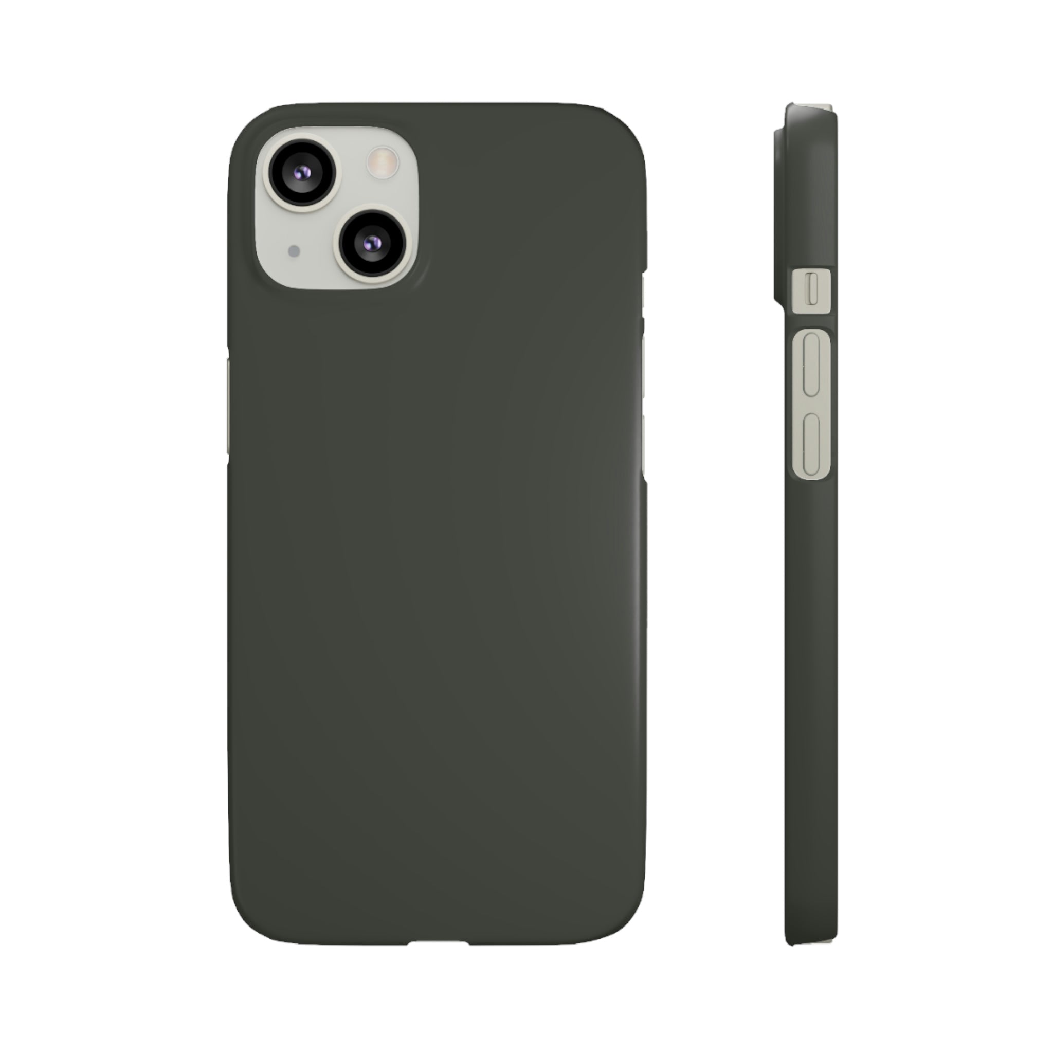 Black Olive iPhone Case (Slim) iPhone 13 Matte Phone Case