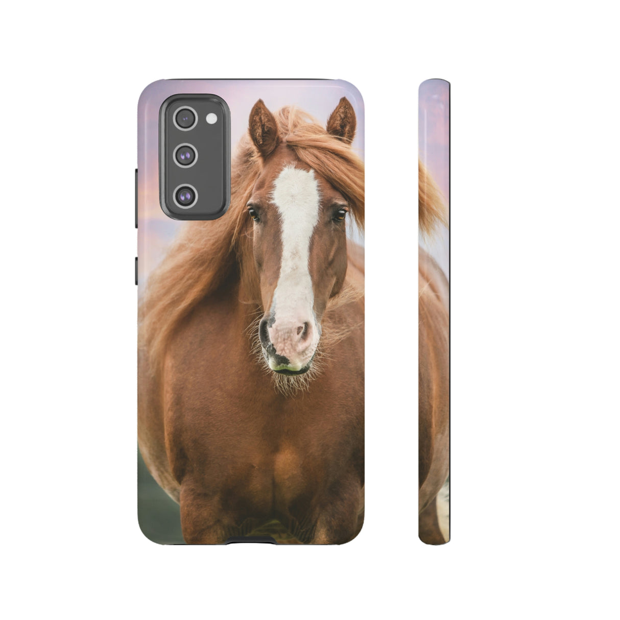 Beautiful Horse Android Case (Protective) Samsung Galaxy S20 FE Glossy Phone Case