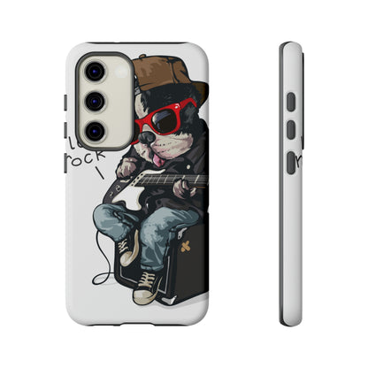 Rock n Roll Dog Android Case (Protective) Samsung Galaxy S23 Matte Phone Case