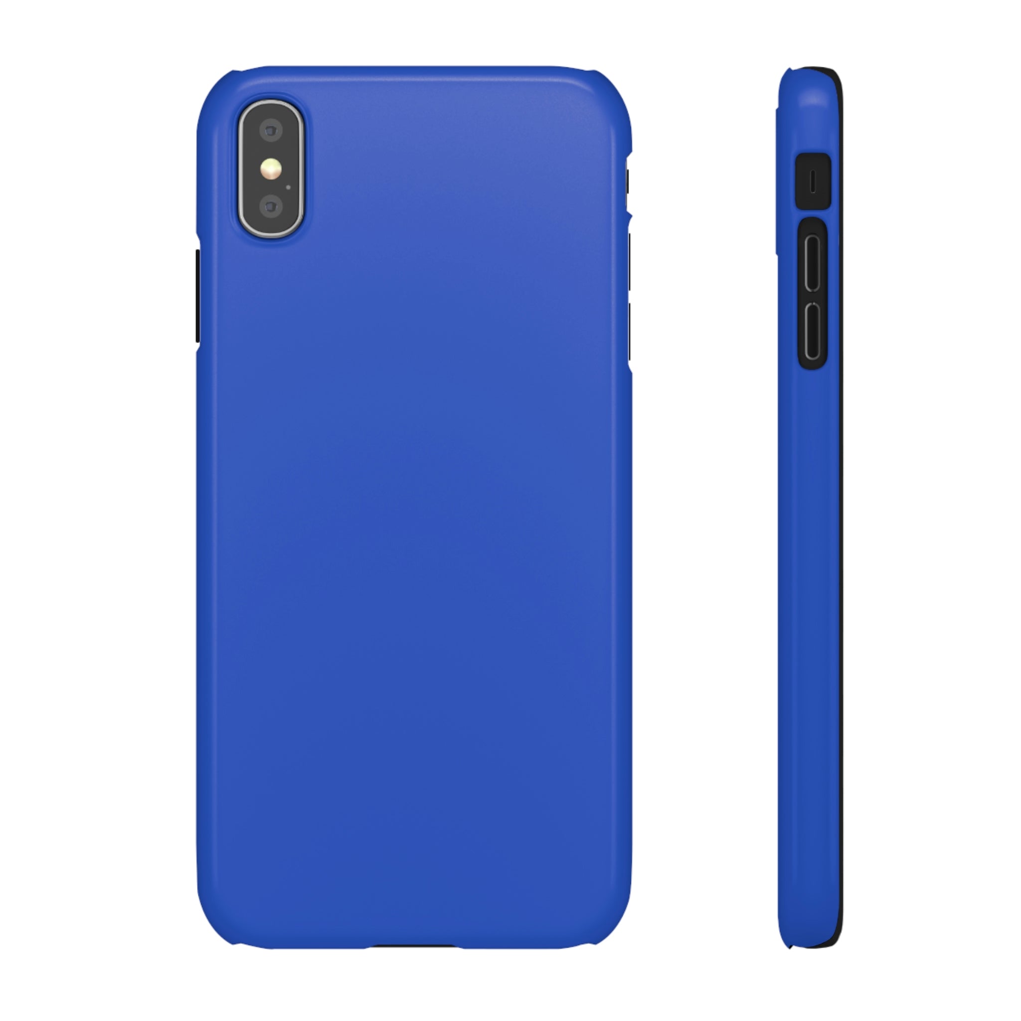 Cerulean Blue iPhone Case (Slim) iPhone XS MAX Glossy Phone Case