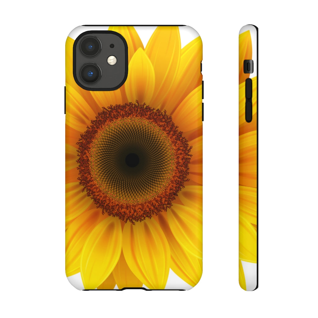 Simply Sunflower iPhone Case (Protective) iPhone 11 Matte Phone Case